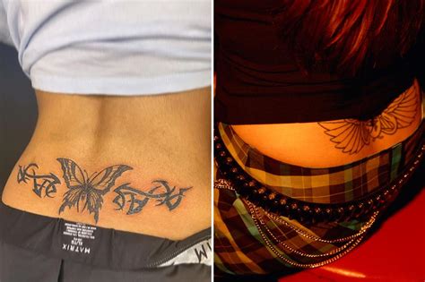 Tramp Stamps Are In Again And No Longer Trashy Influencers Say
