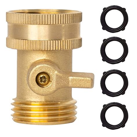 buy xiny tool brass garden hose shut  valve heavy duty