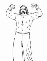 Wwe Coloring Pages Printable Kids sketch template