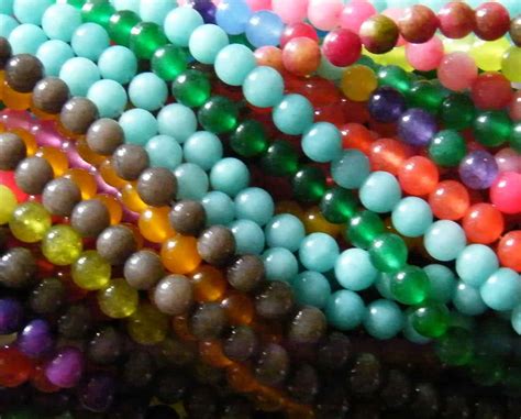 pcs mm  gemstone beads malaysian jade mixed beadsforewe