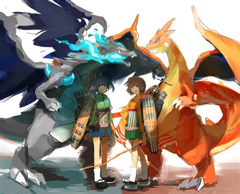 Charizard Hiryuu Mega Charizard X Mega Charizard Y And