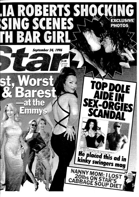 Roger Stone In Sex Shocker National Enquirer And Star Pics Big