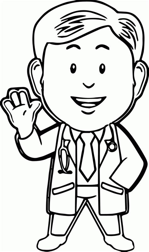 woman doctor coloring pages coloring home