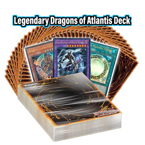 legendary dragon decks legendary dragons  atlantis deck card pack