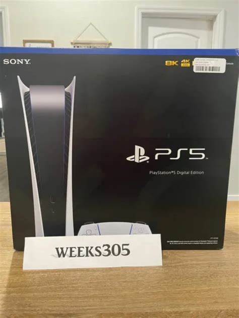 Sony Playstation 5 Ps5 Console Digital Version Brand New In Hand Fast