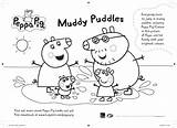 Coloring Peppa Pig Pages Print Colouring Kids Muddy Puddles Printable Birthday Book Sugar Family Color Easter Clipart Scholastic Thanksgiving Everfreecoloring sketch template
