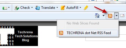 enable rss autodiscovery   website  blog techrena