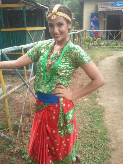 Most Traditional Dress Photos Of 15 Beautiful Nepali Actresses
