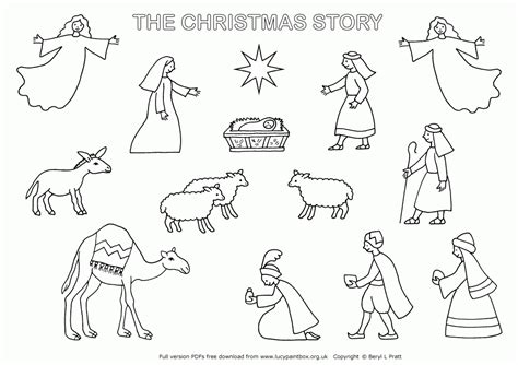 printable nativity scene coloring pages nativity coloring