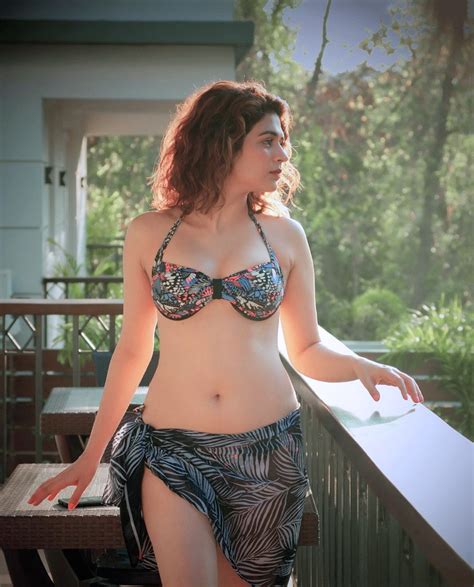 Shraddha Das New Bikini Photoshoot Glamorous And Hot Indian Filmy Actress