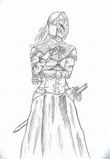 Souls Dark Yuria Drawing Londor Getdrawings Deviantart Drawings Fan sketch template