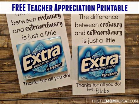 easy  teacher appreciation printable  gum hustle mom repeat