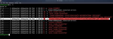 recover files  linux   processes sakets blog