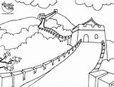 China Great Wall Coloring Press Drawing Profitable Printable Printing Icon Pages Getdrawings Getcolorings Color sketch template