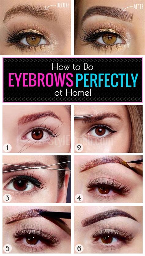 how to do eyebrows with eyeshadow 60 easy eye makeup tutorial for