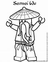 Wu Meister Sensei Ninjago Ausmalbild Benutzen Webbrowser Ordnung Genügt sketch template