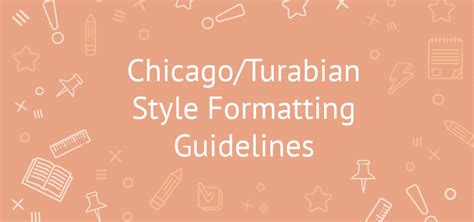 chicagoturabian style formatting guidelines