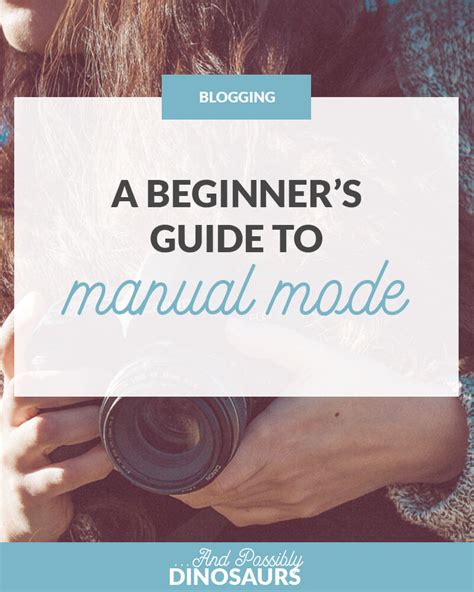 beginners guide  manual mode  possibly dinosaurs