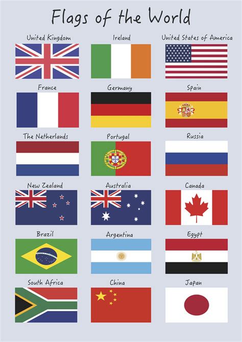 flags   world poster flags   world printable art designs