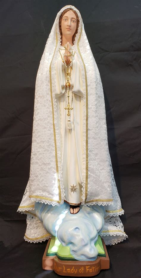 33 Our Lady Of Fatima Blessed Mother Mary Jacinta Etsy