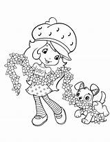 Strawberry Shortcake Coloring Book Pages sketch template