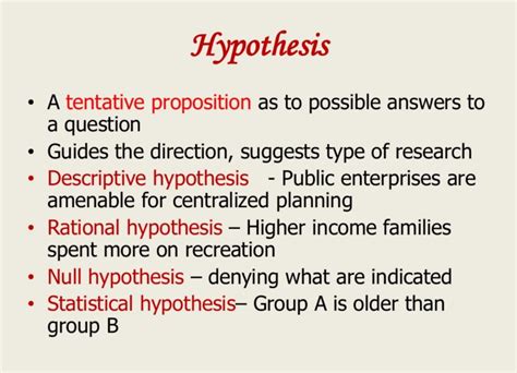 qualitative research   hypothesis  research paper research