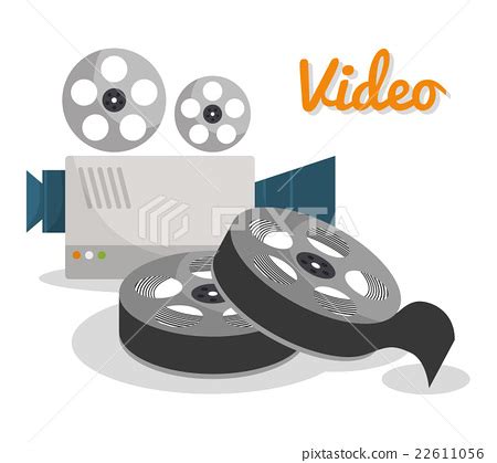 video marketing graphic design vector stock illustration