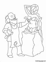 Coloring Pages Sculpture Getcolorings Sculptor sketch template