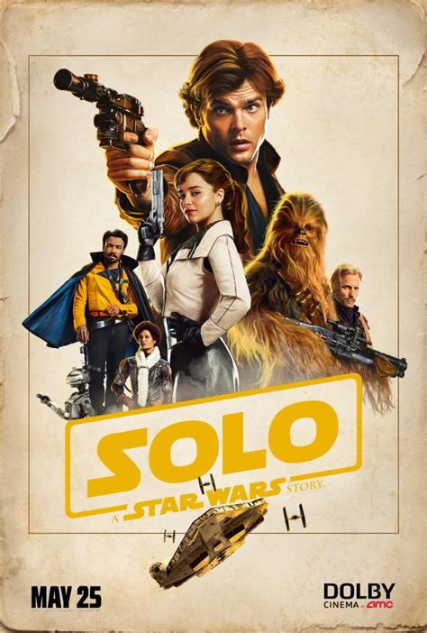 exclusive solo  star wars story dolby cinema poster