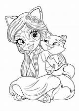 Coloring Pages Enchantimals Printable Youloveit sketch template