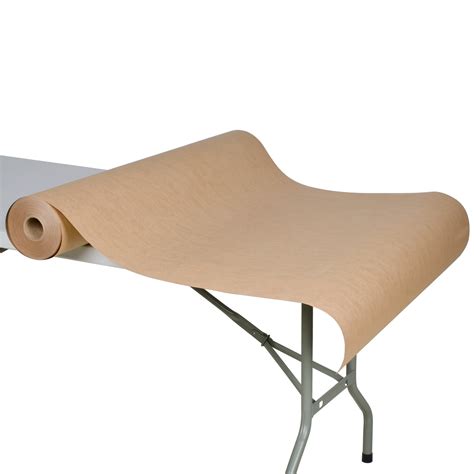 brown paper table cover     brown paper roll table cover