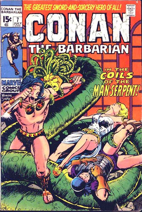 Conan The Barbarian 7 Barry Windsor Smith Art And Cover