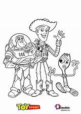 Woody Forky Lightyear Story sketch template