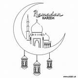 Ramadan Pages Colouring Coloring Kids Cards Islamic Adabi Mubarak Printable Crafts Patterns Decorations Eid Printables Für Kinder Gifts Choose Board sketch template