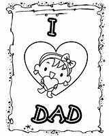 Coloring Dad Pages Happy Father Card Color True Colorings Printable Getcolorings Getdrawings sketch template