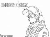 Rainbow Siege Clancy Gsg9 Iq sketch template