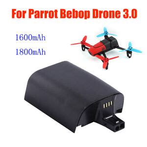 parrot bebop  rc drone spare battery mah mah  lipo battery ebay