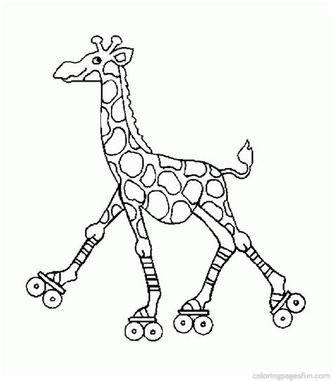 printable giraffe pictures coloring home