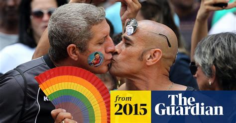 cuban same sex couples wed in march for lgbt rights led by castro s