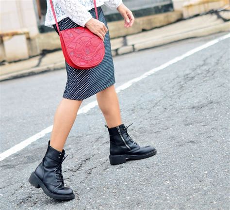 combat boots street style moda moda estilo de moda