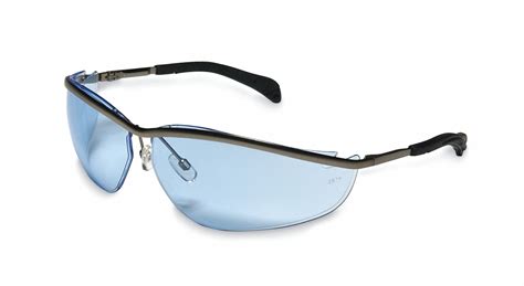 Mcr Safety Klondike® Scratch Resistant Safety Glasses Light Blue Lens