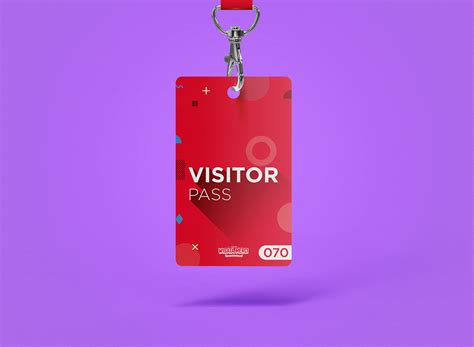 visitor pass  behance