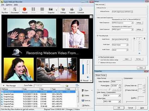 Super Webcam Recorder Record Webcam Streaming Video And Audio To Avi