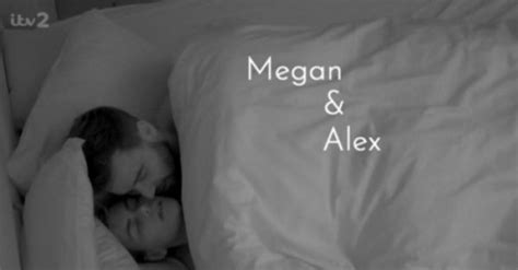 Love Islands Megan Gets Intimate With Alex As Fans Speculate They Had