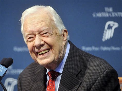jimmy carter cancer former us president says his brain tumour has disappeared following
