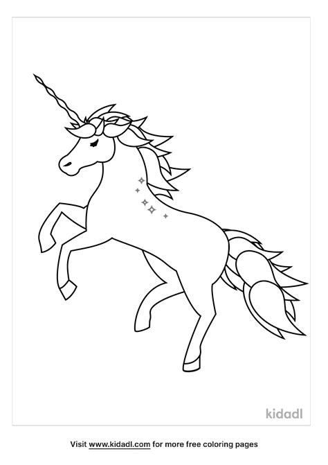 unicorn rearing coloring page coloring page printables kidadl