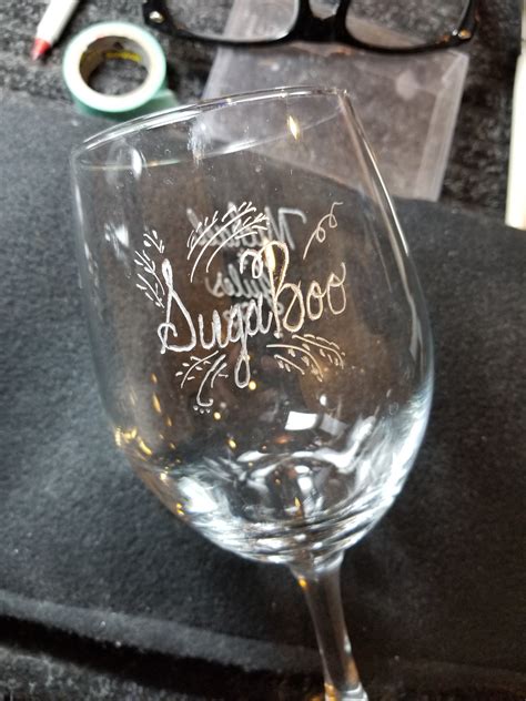 Personalized Wine Glasses At A Private Wedding On Hilton Head Island