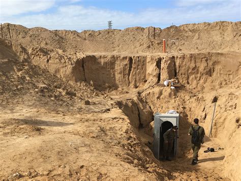 israel speeds  underground border wall  block gaza tunnels parallels npr