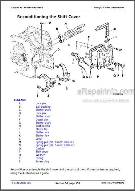 john deere     repair manual tractors tm erepairinfo