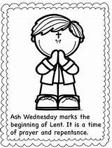 Ash Wednesday Coloring Pages Followers sketch template